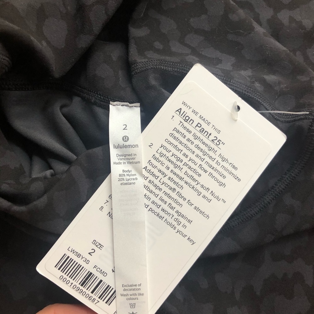 Align Pant II 25" - Formation Camo Deep Coal Multi - Picture 5 of 5